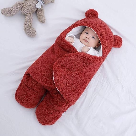 Baby Sleeping Bag Ultra-Soft Fluffy Fleece