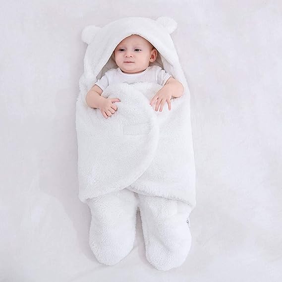 Baby Sleeping Bag Ultra-Soft Fluffy Fleece